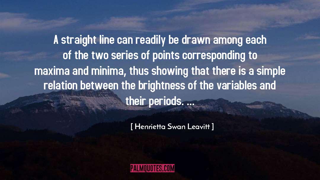 Variables quotes by Henrietta Swan Leavitt
