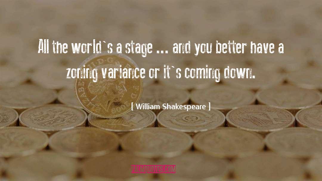 Variance quotes by William Shakespeare