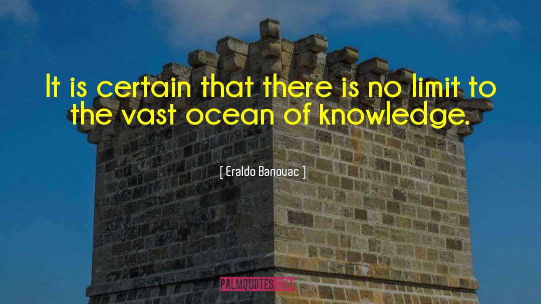 Vast Ocean quotes by Eraldo Banovac