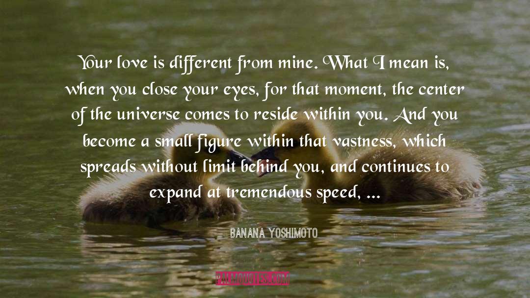 Vast Universe quotes by Banana Yoshimoto