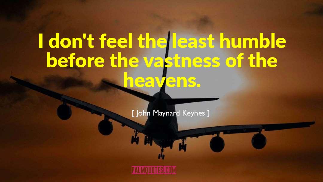 Vastness quotes by John Maynard Keynes