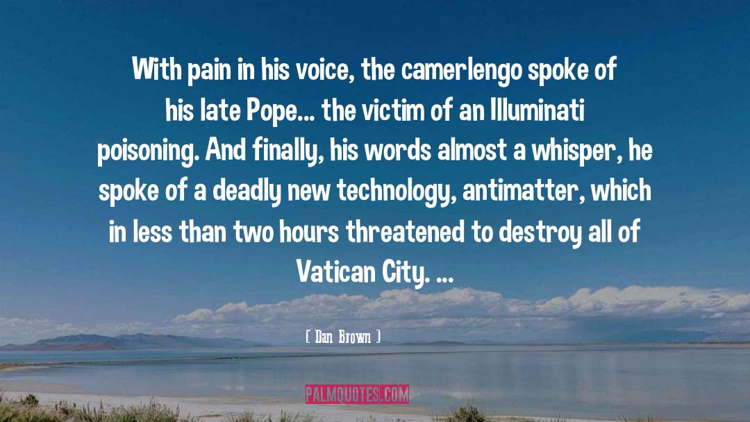 Vatican quotes by Dan Brown