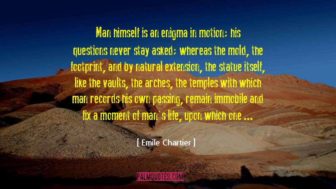 Vaults quotes by Emile Chartier