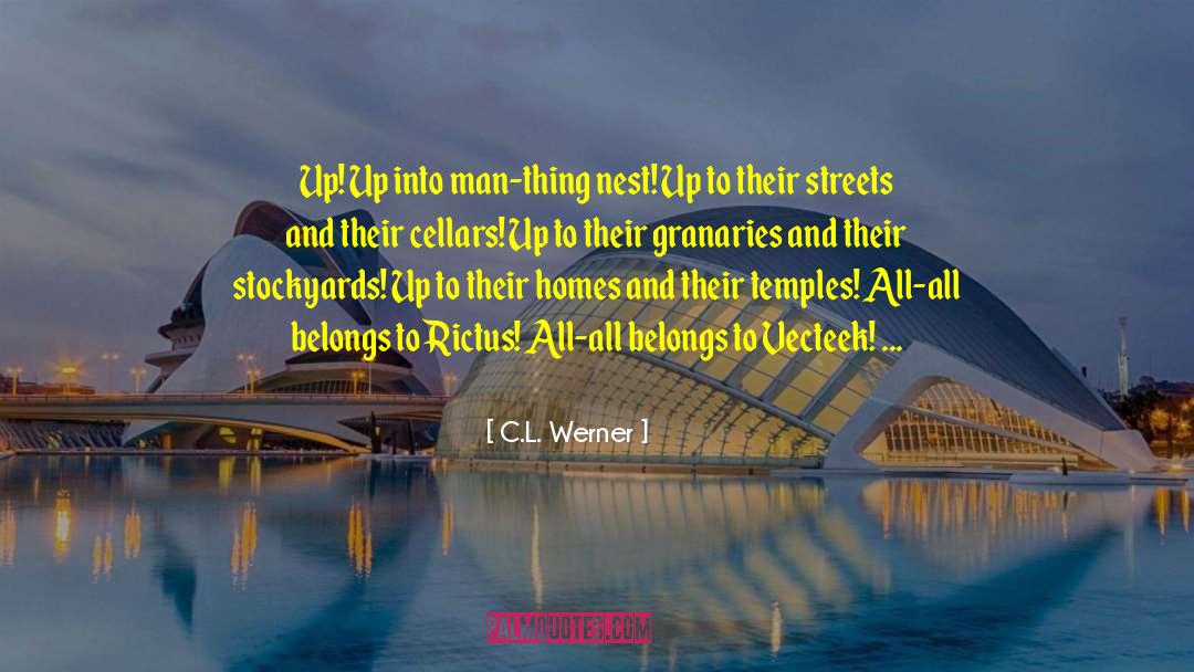 Vecteek quotes by C.L. Werner