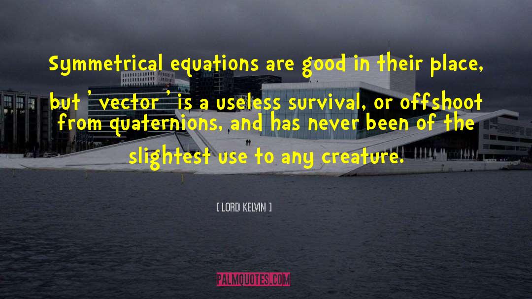 Vectors quotes by Lord Kelvin