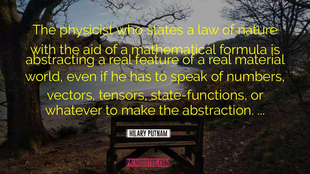 Vectors quotes by Hilary Putnam