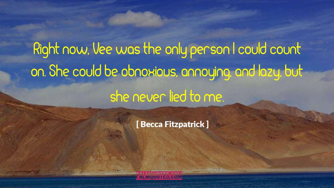 Vee Jocson quotes by Becca Fitzpatrick