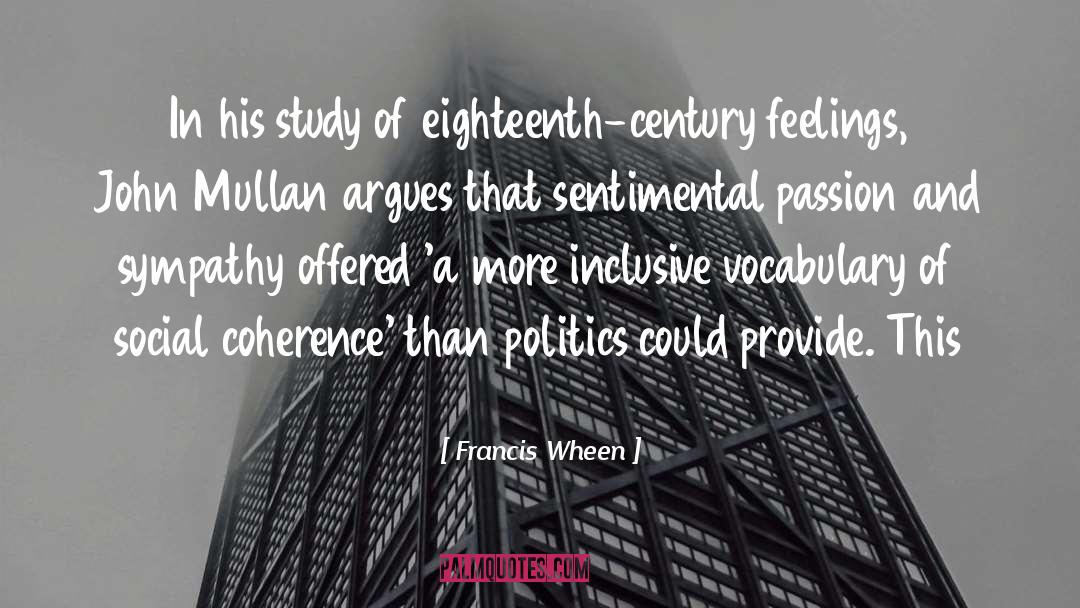Vegan Coherence quotes by Francis Wheen