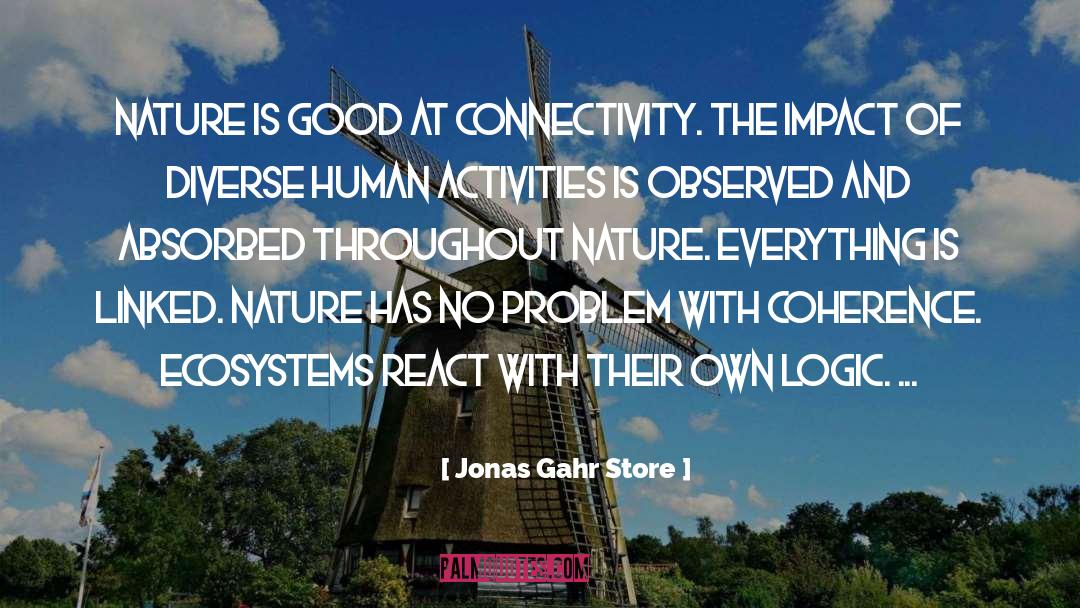 Vegan Coherence quotes by Jonas Gahr Store