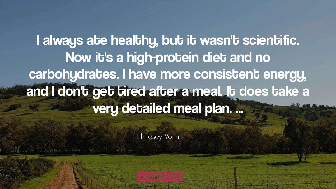 Vegan Diet quotes by Lindsey Vonn