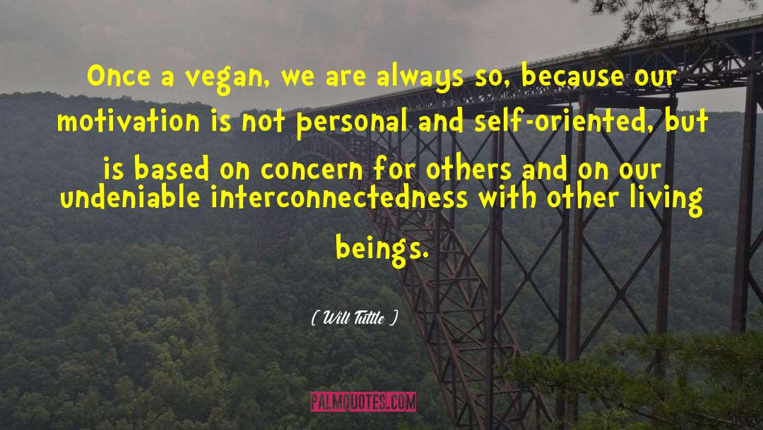 Vegan Motivation quotes by Will Tuttle