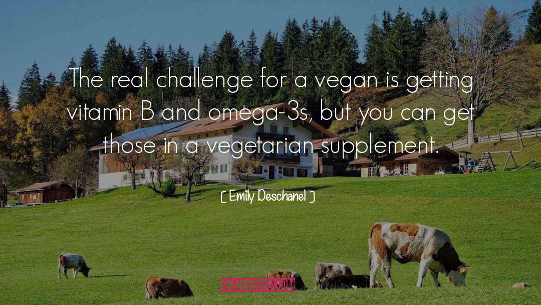 Vegan Motivation quotes by Emily Deschanel