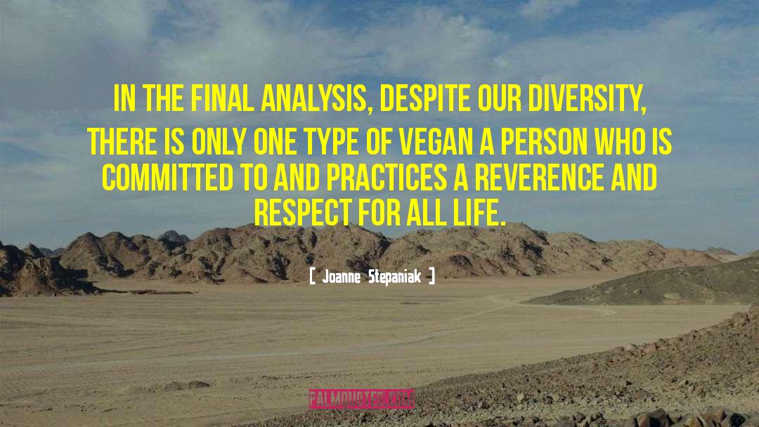 Vegan Motivation quotes by Joanne Stepaniak