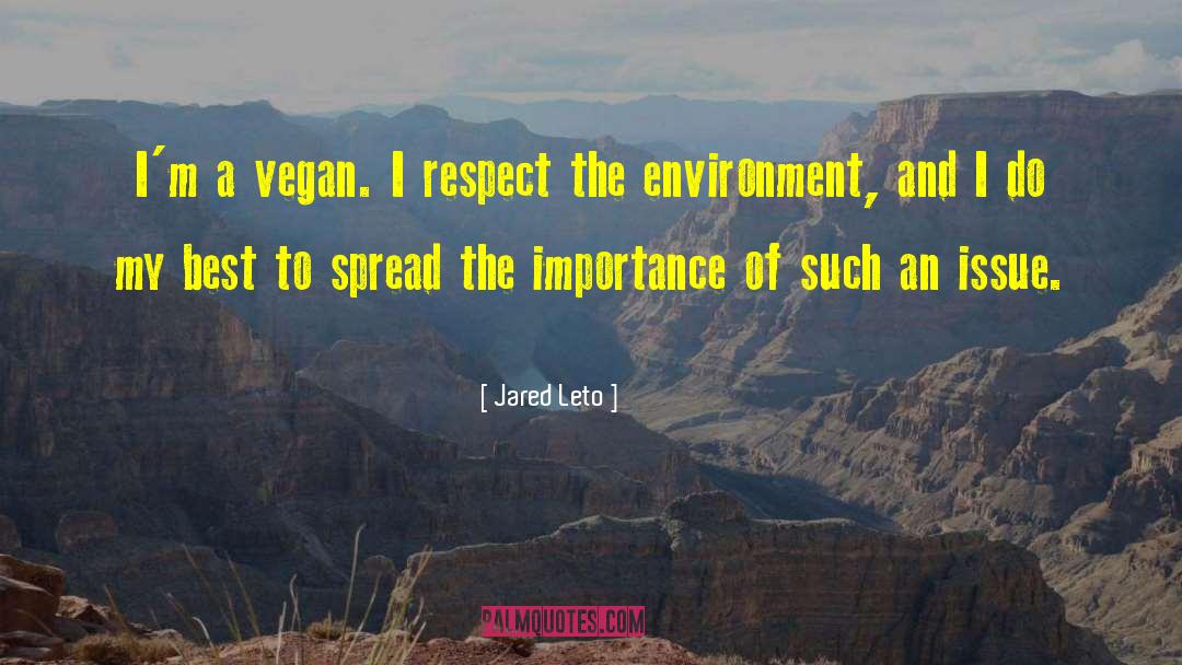 Vegan Motivation quotes by Jared Leto