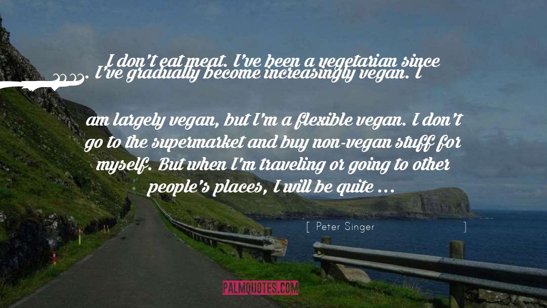 Vegan quotes by Peter Singer