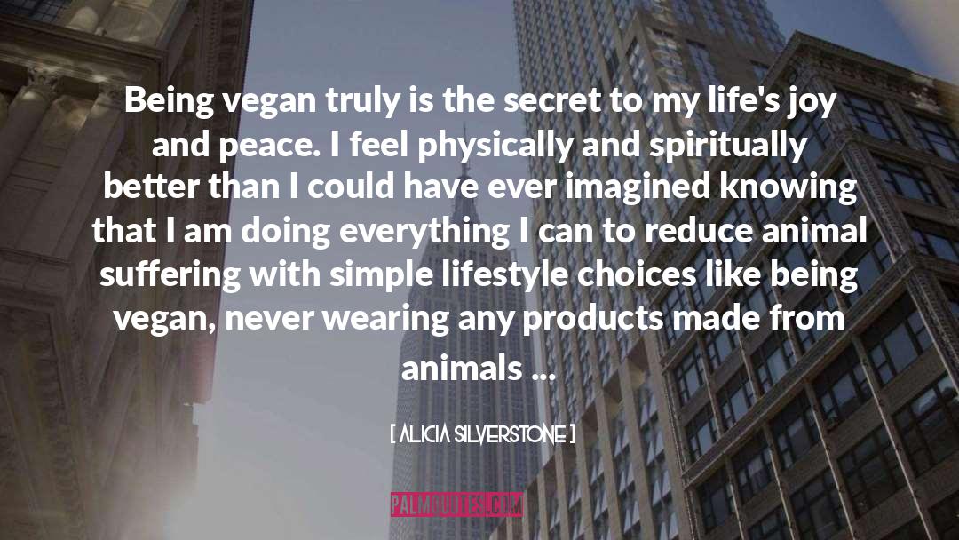 Vegan quotes by Alicia Silverstone