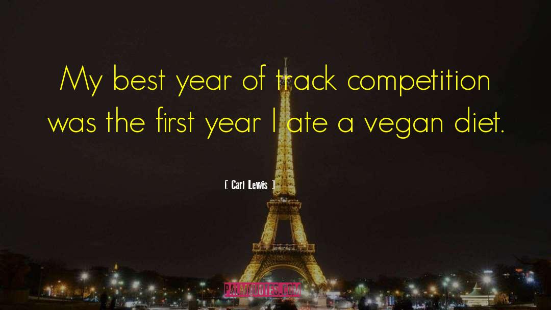 Vegan quotes by Carl Lewis