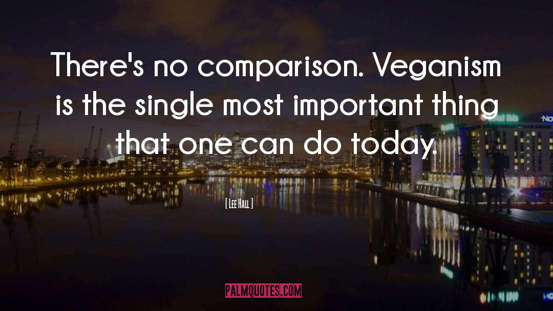 Veganism quotes by Lee Hall