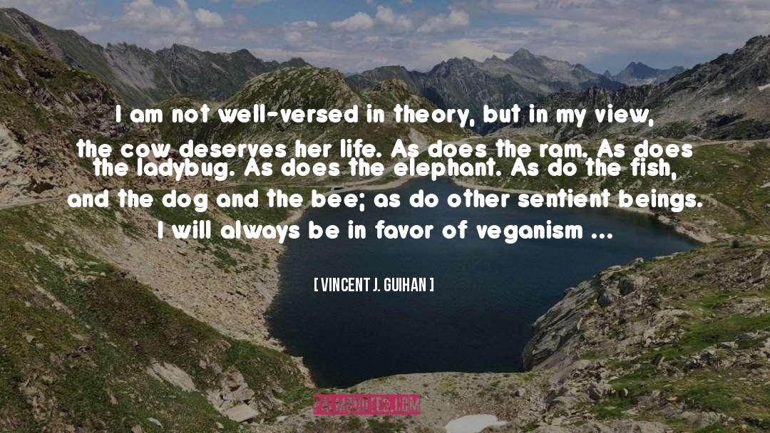 Veganism quotes by Vincent J. Guihan