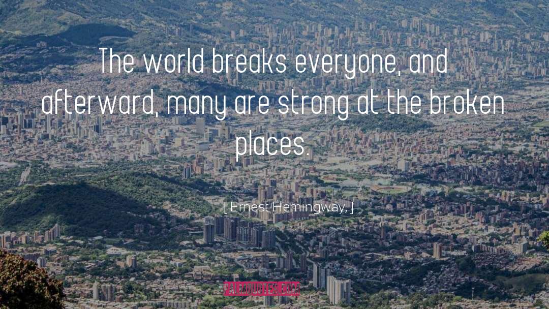 Vegas Strong quotes by Ernest Hemingway,