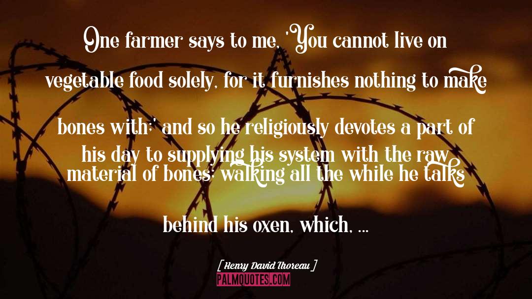 Vegetable Cutters quotes by Henry David Thoreau