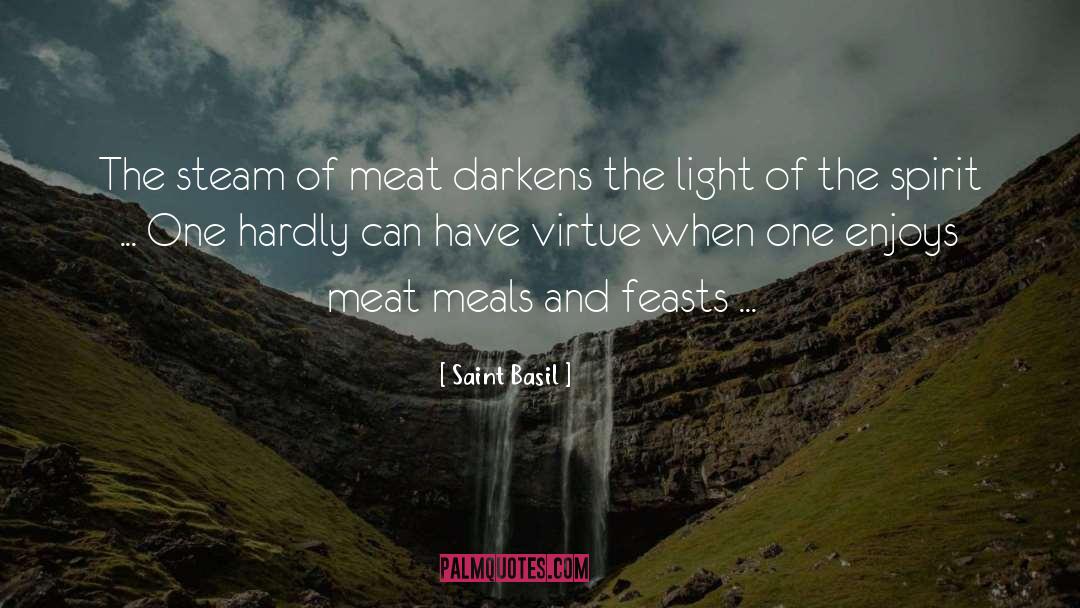 Vegetarianism quotes by Saint Basil