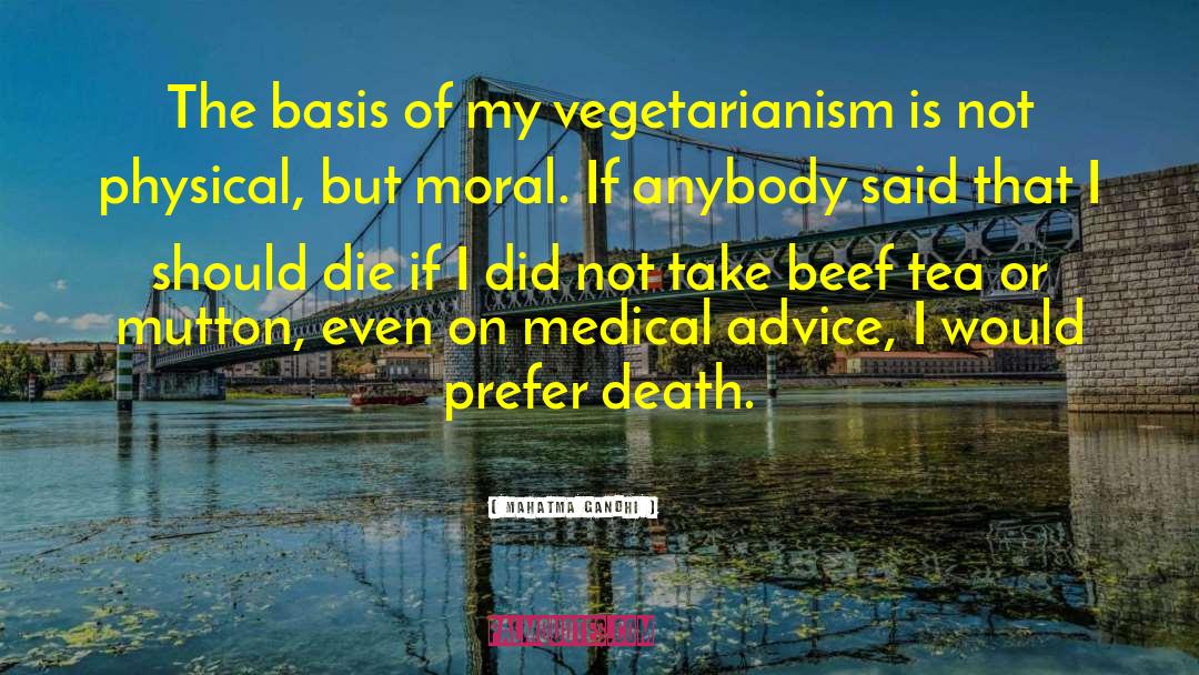 Vegetarianism quotes by Mahatma Gandhi