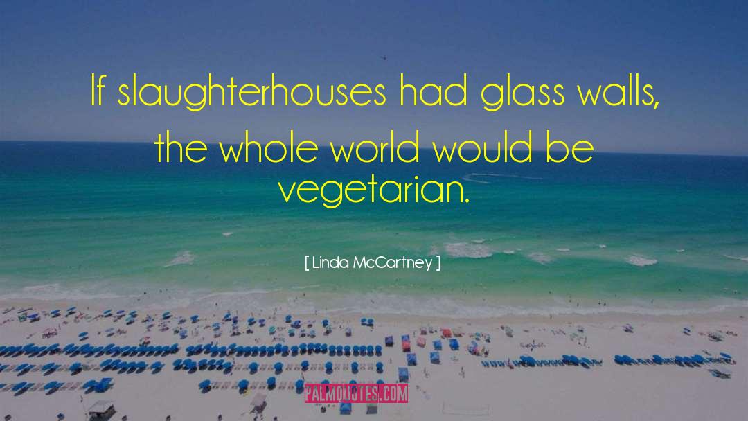 Vegetarianism quotes by Linda McCartney