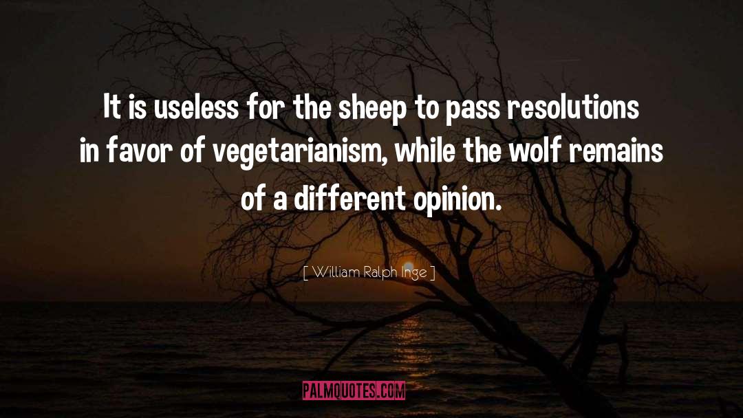 Vegetarianism quotes by William Ralph Inge