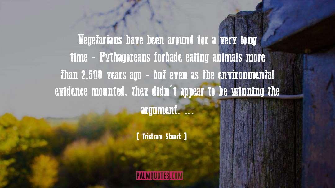 Vegetarians quotes by Tristram Stuart