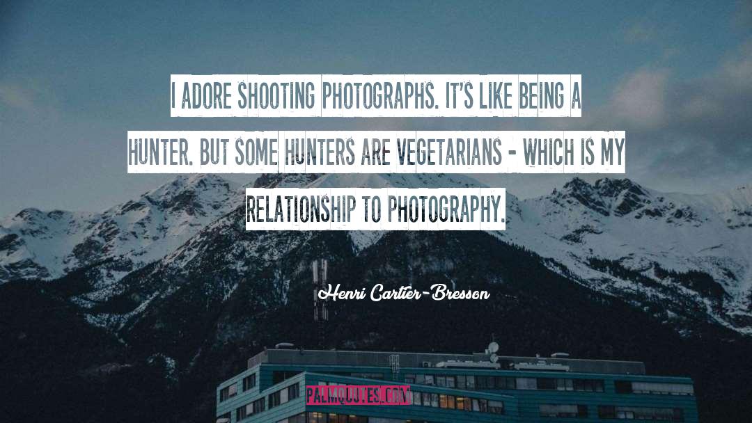 Vegetarians quotes by Henri Cartier-Bresson