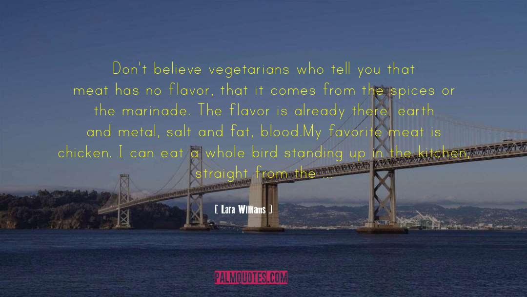 Vegetarians quotes by Lara Williams