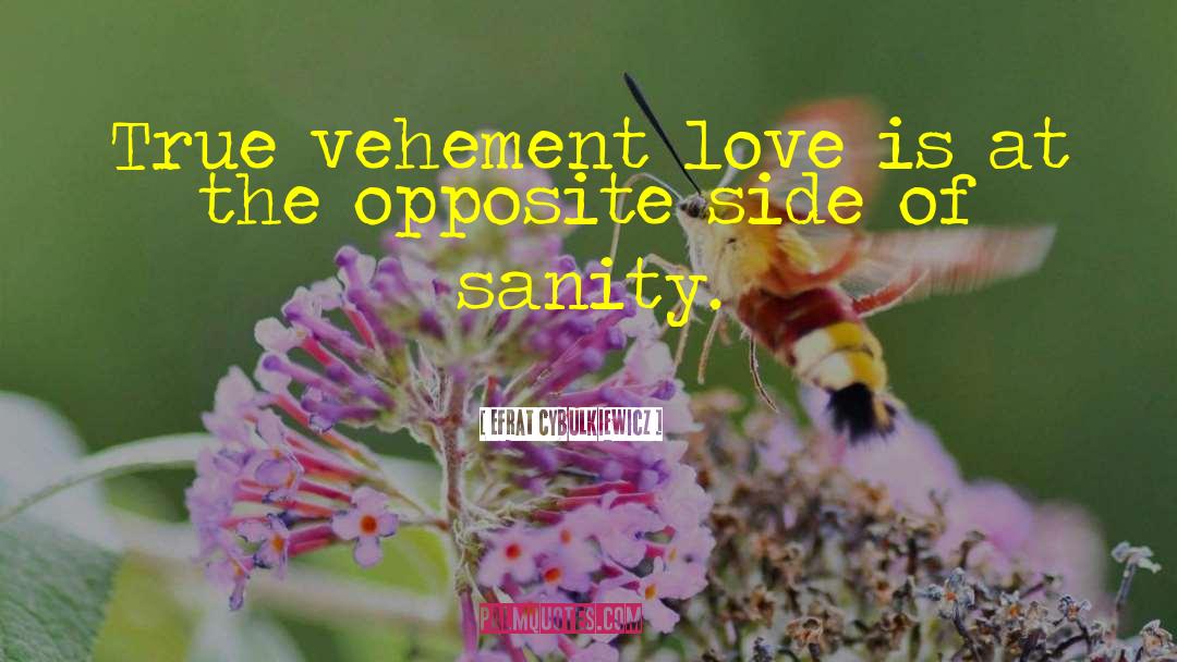 Vehement Love quotes by Efrat Cybulkiewicz