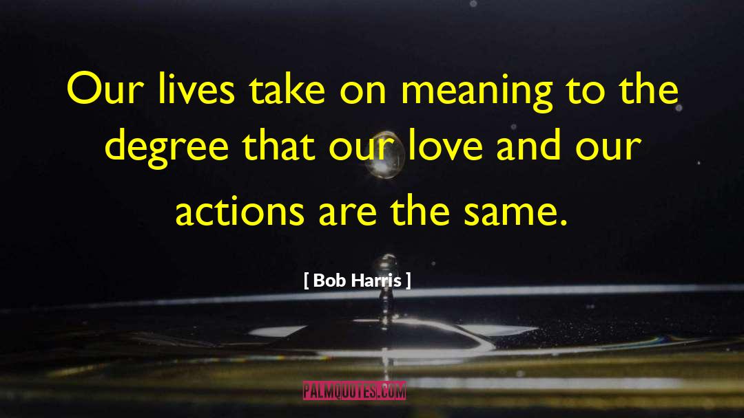 Vehement Love quotes by Bob Harris