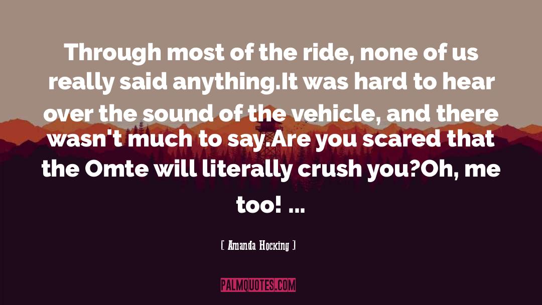 Vehicle quotes by Amanda Hocking