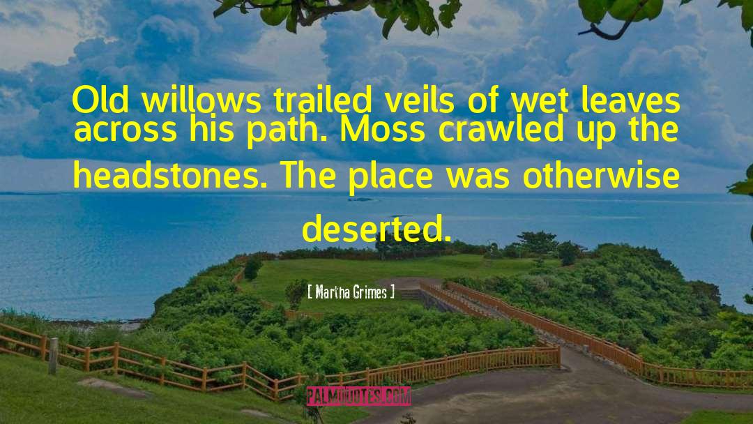 Veils quotes by Martha Grimes