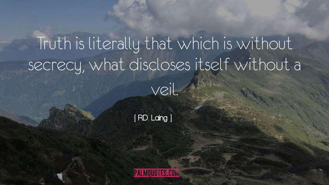 Veils quotes by R.D. Laing