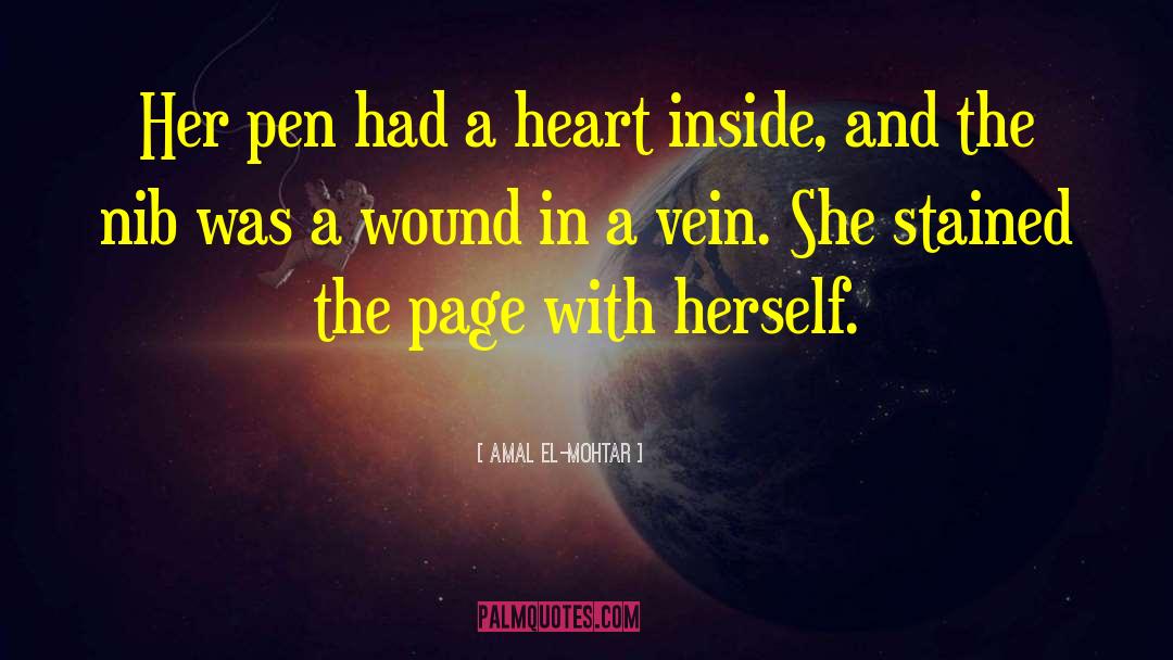 Vein quotes by Amal El-Mohtar