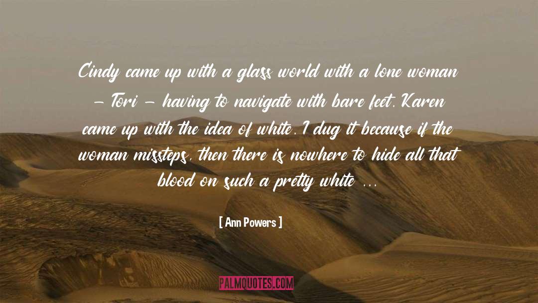 Vein quotes by Ann Powers