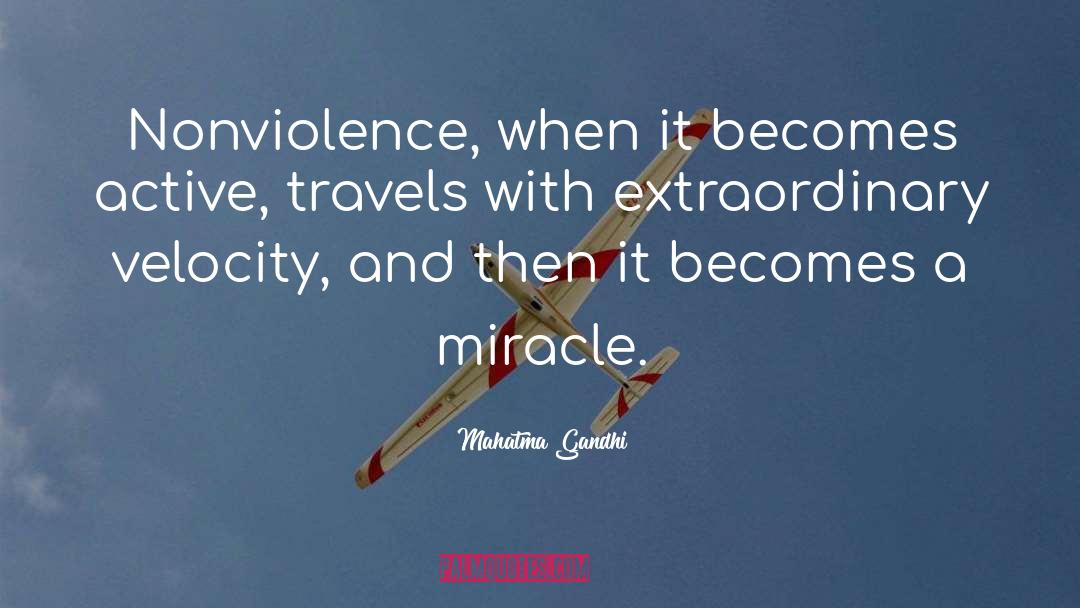 Velocity quotes by Mahatma Gandhi