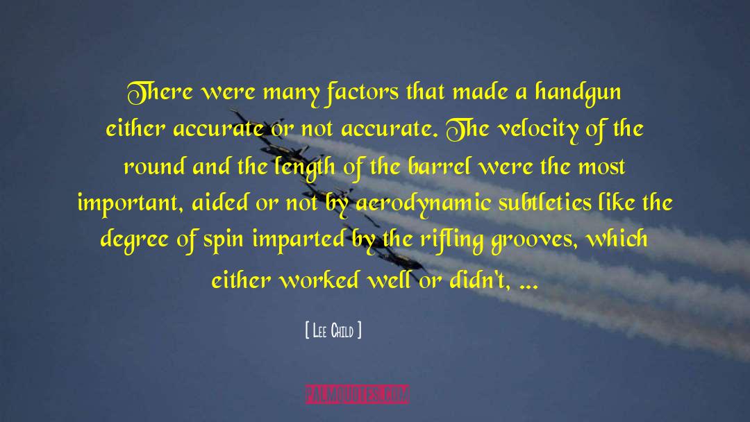 Velocity quotes by Lee Child