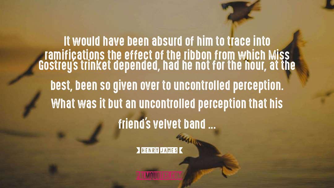 Velvet quotes by Henry James