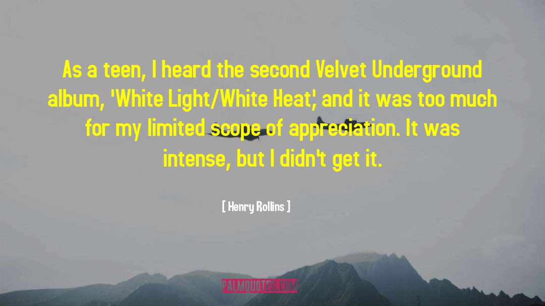 Velvet Underground quotes by Henry Rollins
