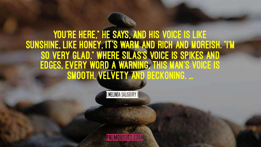 Velvety quotes by Melinda Salisbury
