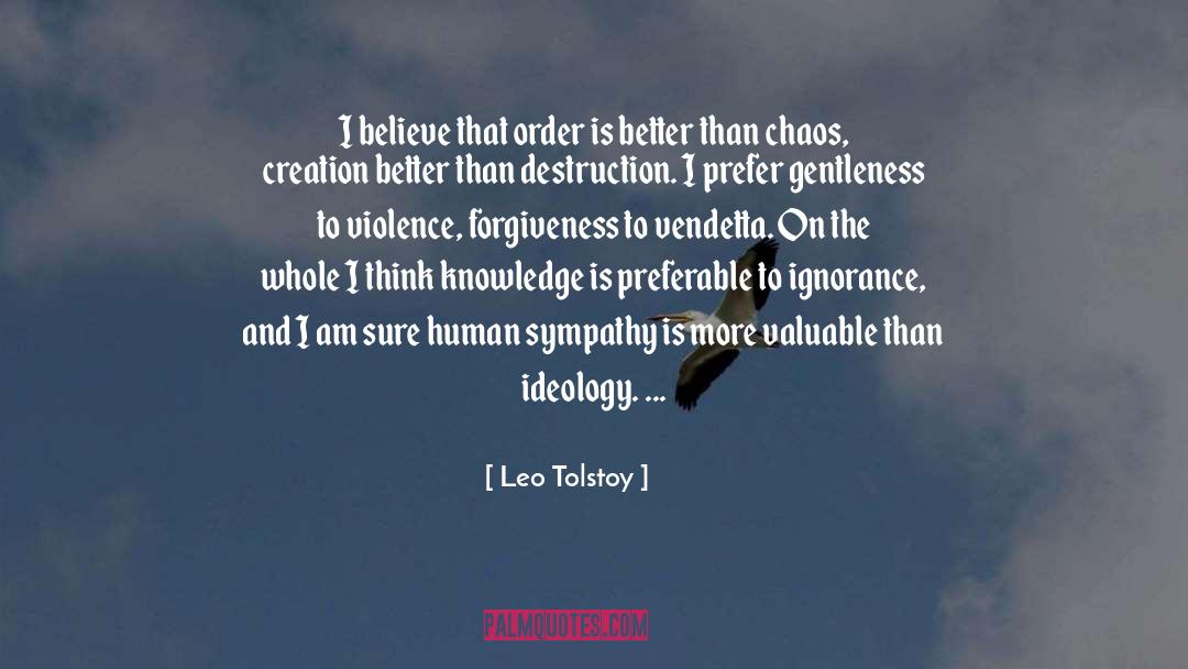 Vendetta quotes by Leo Tolstoy