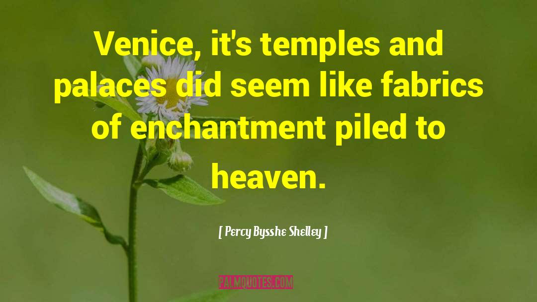 Venezia quotes by Percy Bysshe Shelley