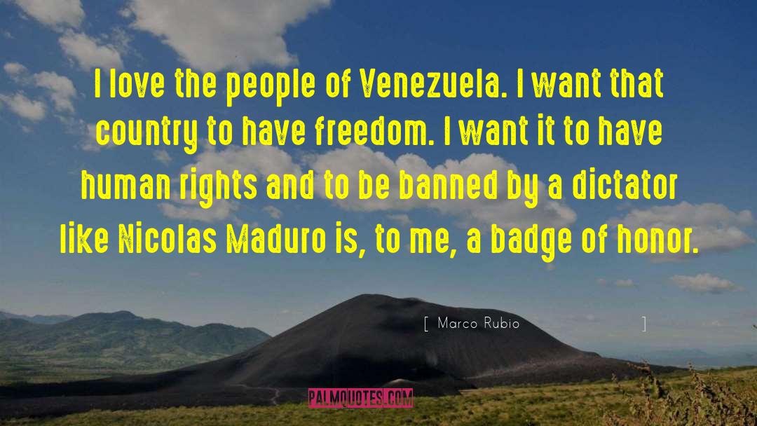 Venezuela quotes by Marco Rubio