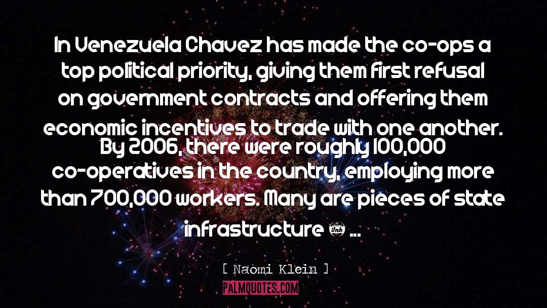 Venezuela quotes by Naomi Klein