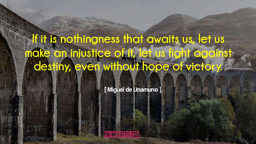 Vengeance Of Hope quotes by Miguel De Unamuno