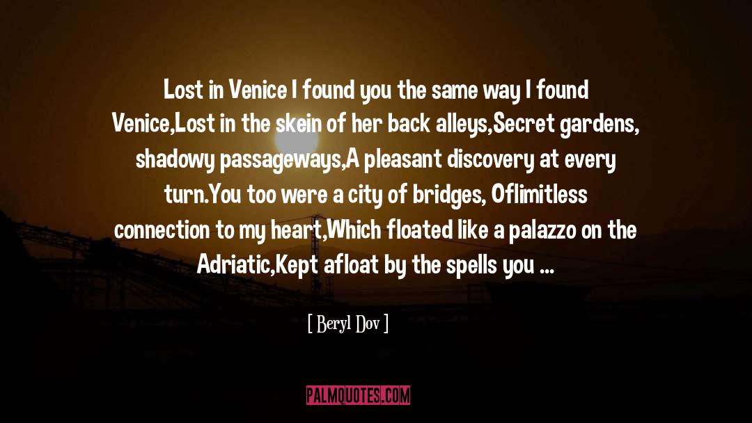 Venice quotes by Beryl Dov